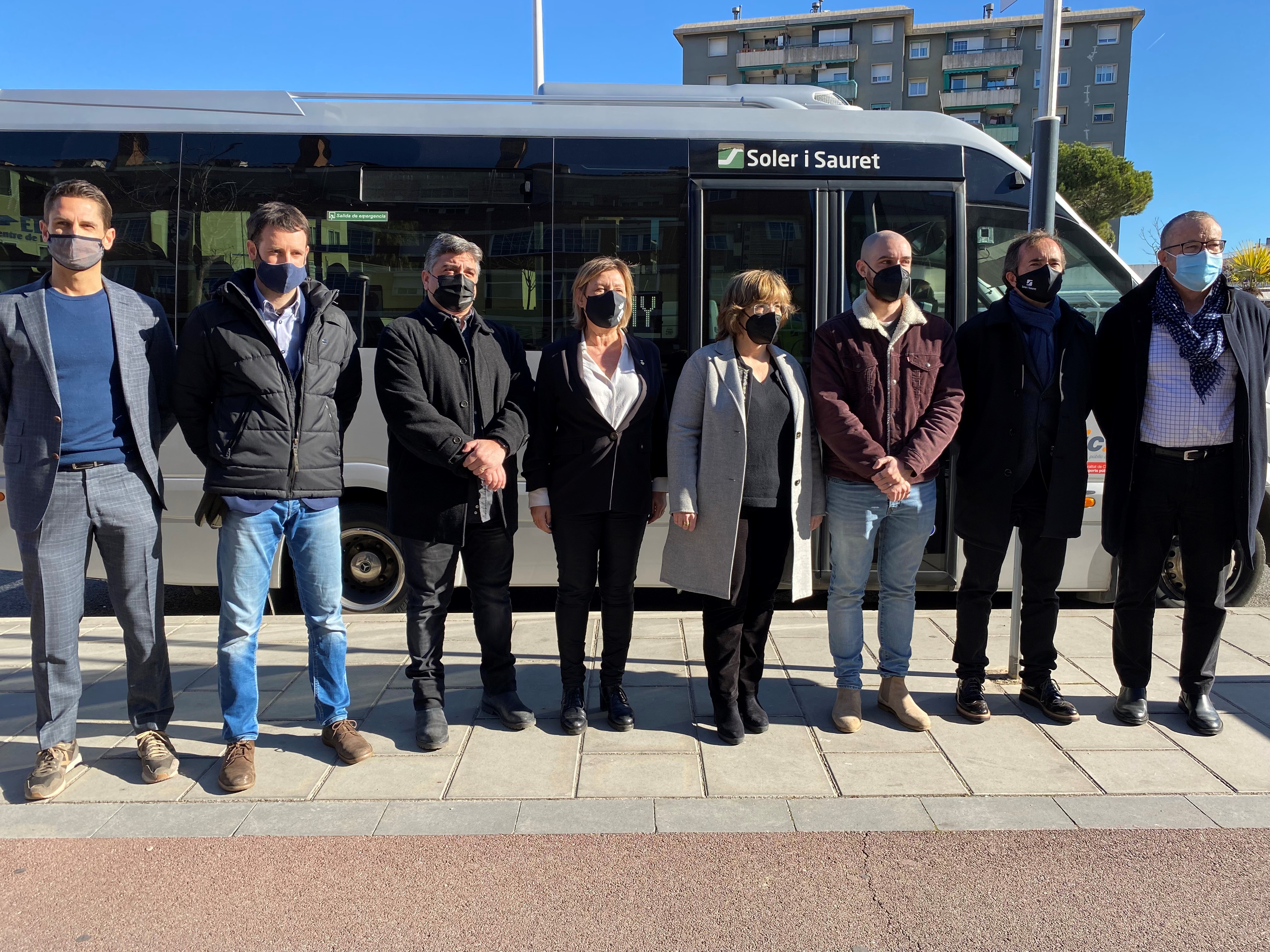Entra en funcionament el nou servei d’autobús a demanda que comunica Sant Andreu i Castellví de Rosanes